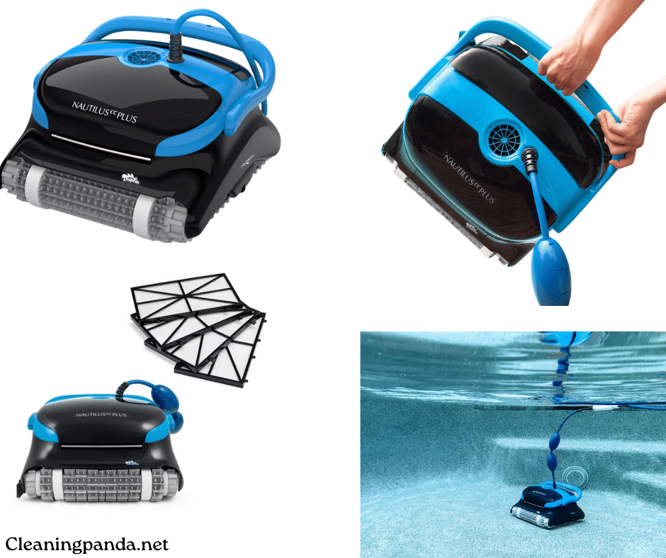 The Dolphin Nautilus CC Plus Robotic Pool Cleaner