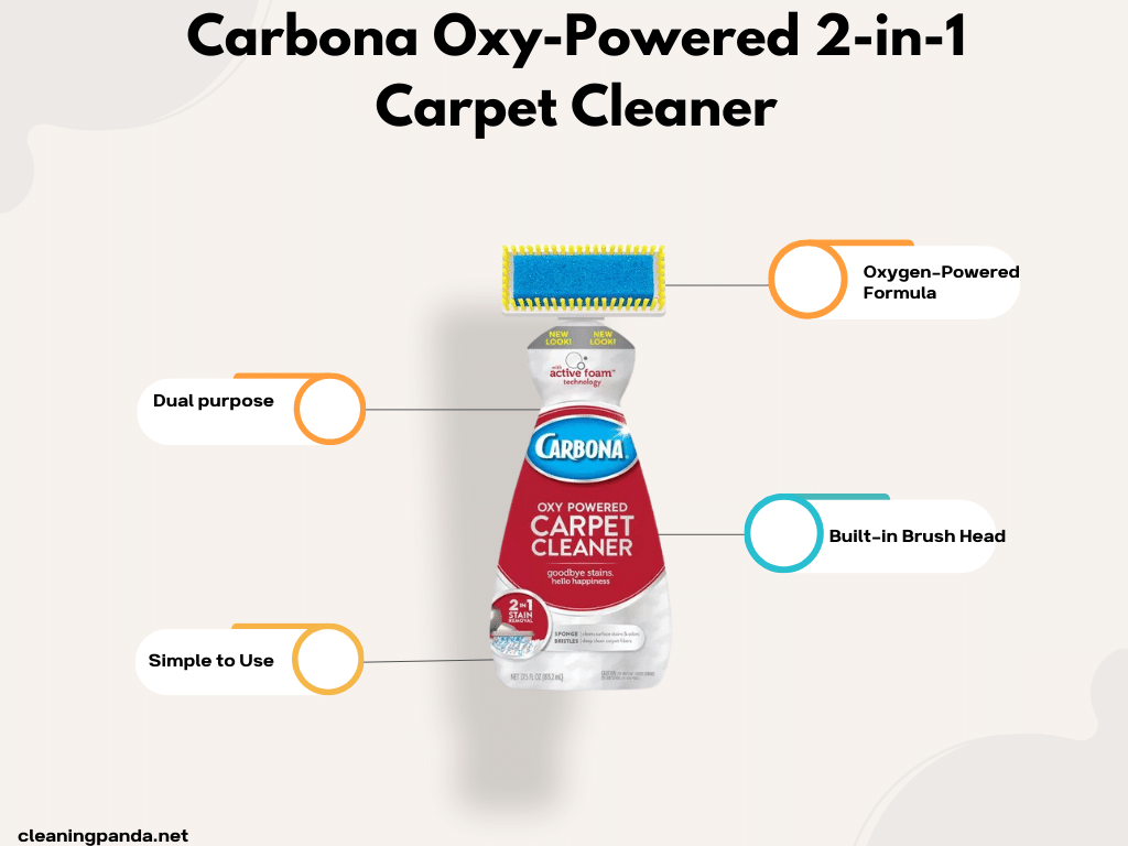 CARBONA Oxy-Powered 2-in-1 Carpet Cleaner