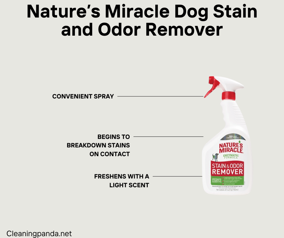 Nature’s Miracle Dog Stain and Odor Remover