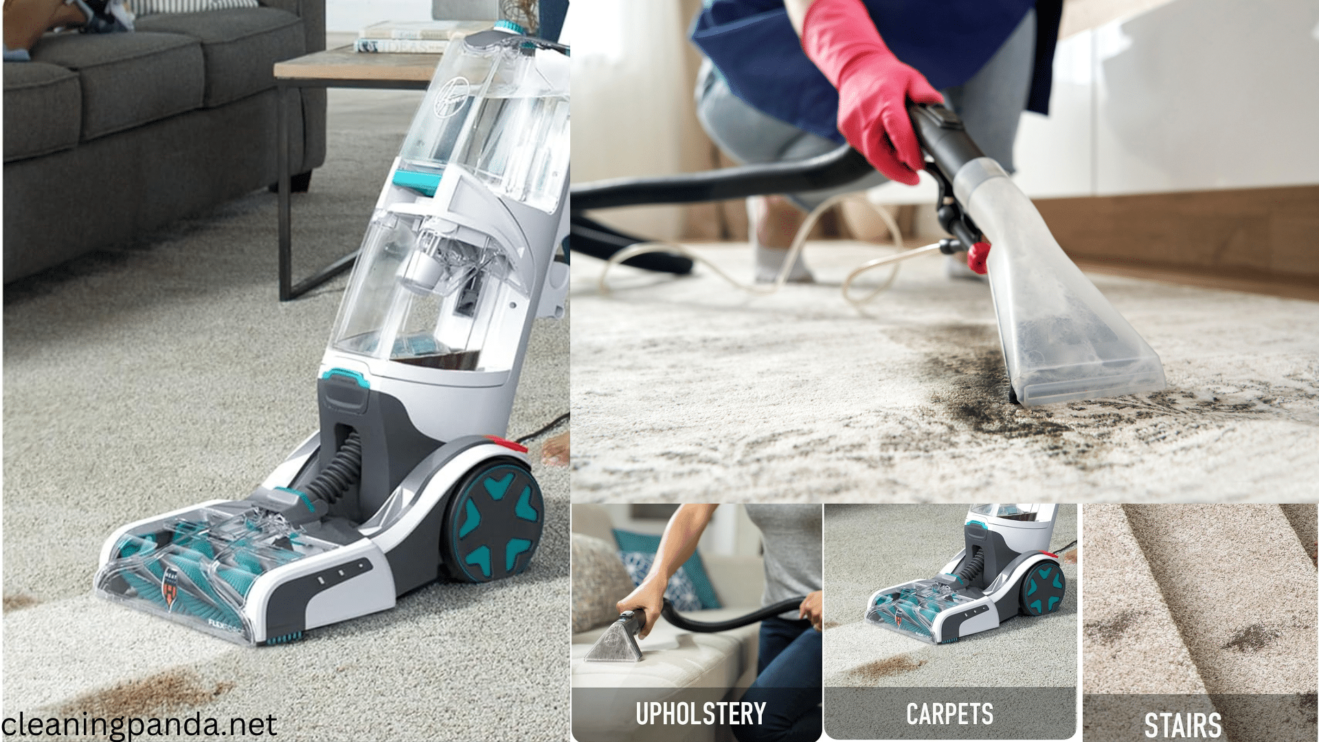 Method of Hoover carpet cleaning