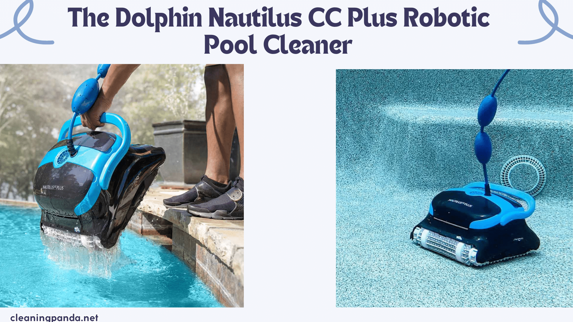 The Dolphin Nautilus CC Plus Robotic Pool Cleaner