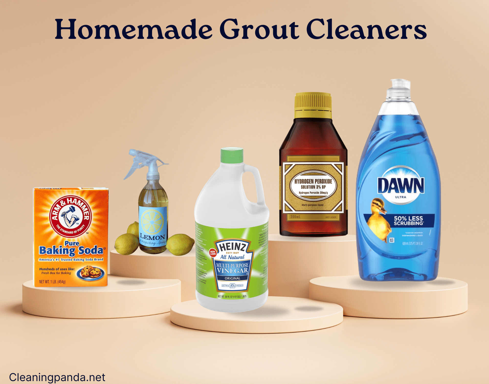 Homemade Grout Cleaners