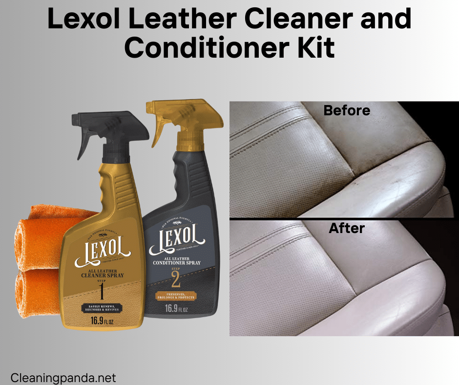 Lexol Leather Cleaner and Conditioner Kit