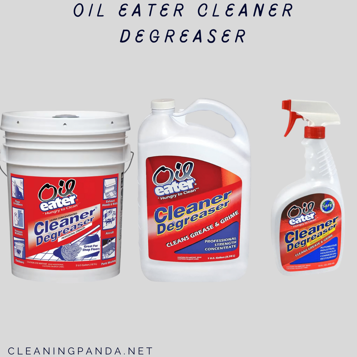 Oil Eater Cleaner Degreaser