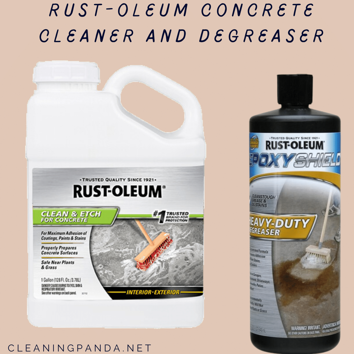 Rust Oleum Concrete Cleaner and Degreaser