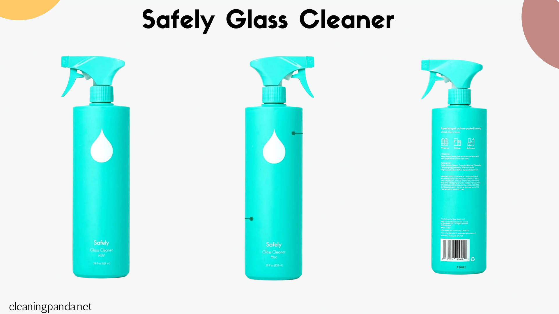 Safely Glass Cleaner 