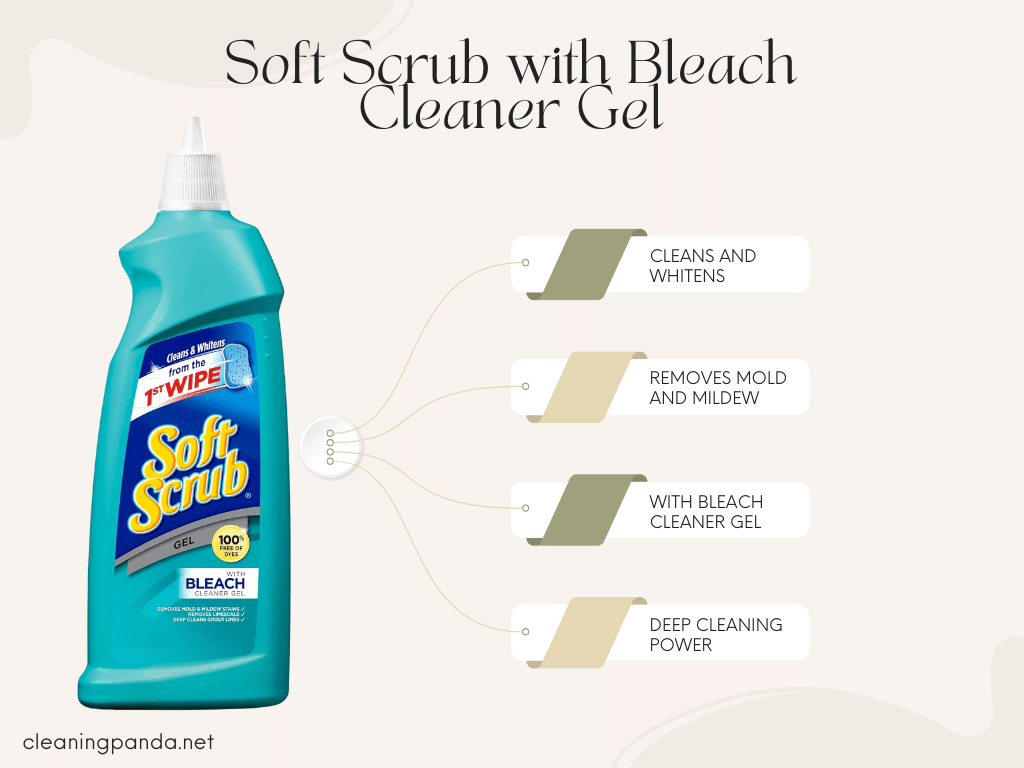 Soft Scrub with Bleach Cleaner Gel