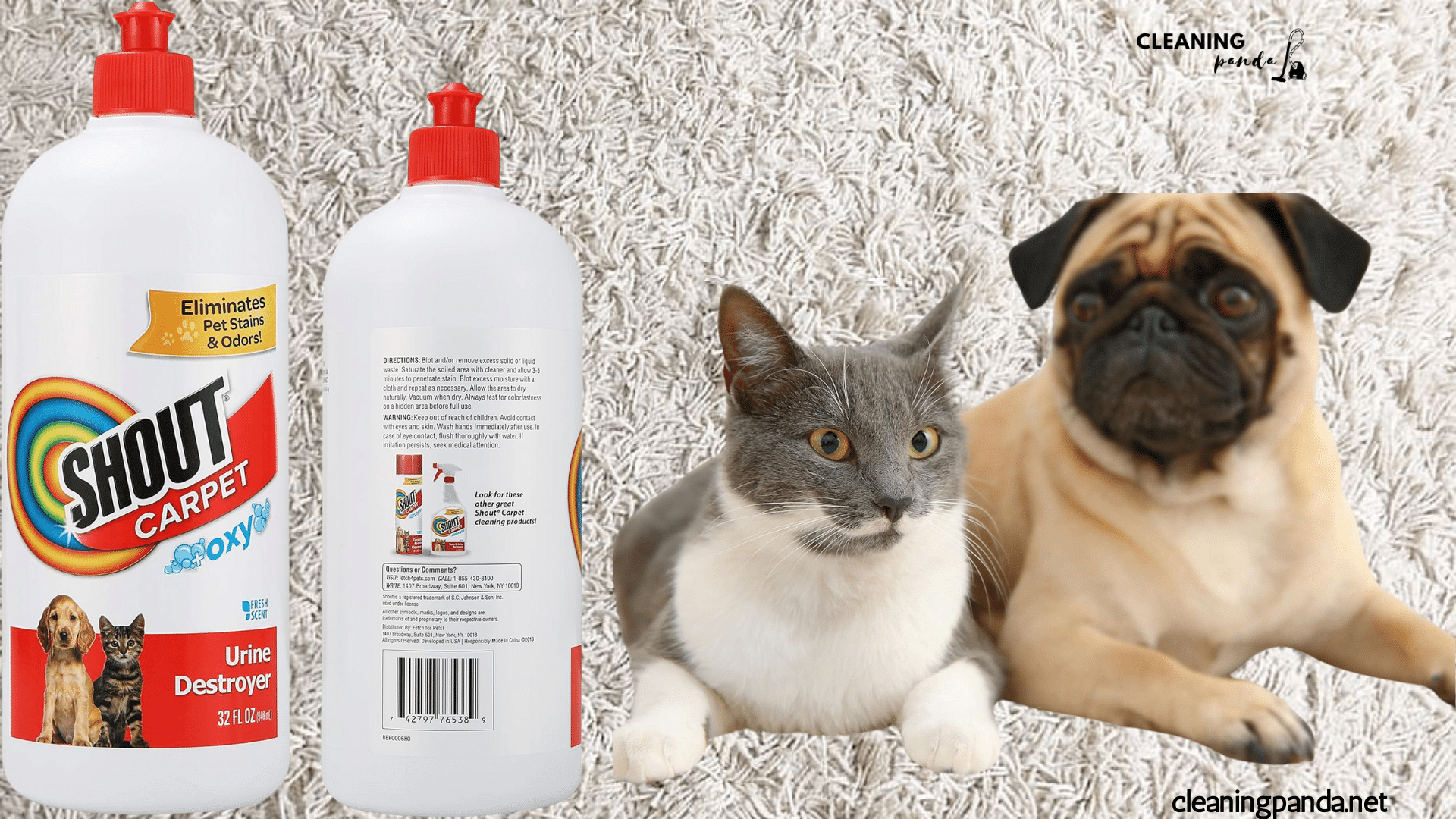 Shout Pet Carpet Cleaner