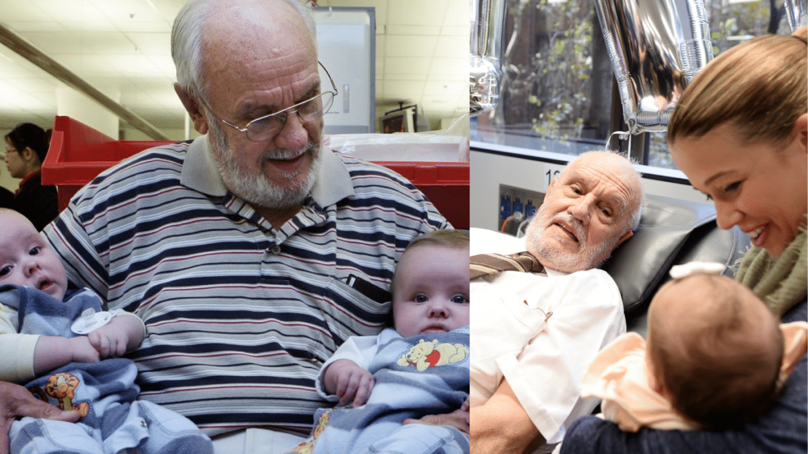 James Harrison, the ‘Man with the Golden Arm’ Whose Rare Blood Saved Millions of Babies, Dies at 88