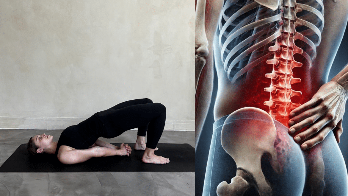 Did You Know? Bridge Pose Activates Weak Glutes — Doing It 3× a Week Can Improve Hip Alignment in Just Weeks