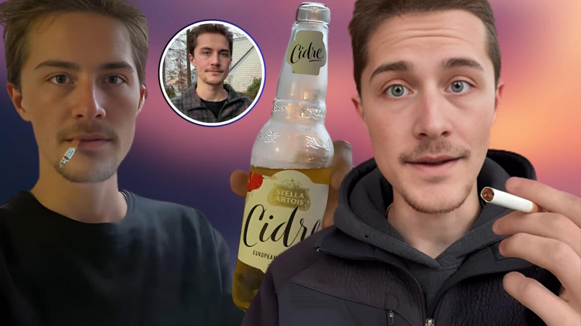 MEET THE YOUTUBER WHO DRINKS & SMOKES FOR A LIVING