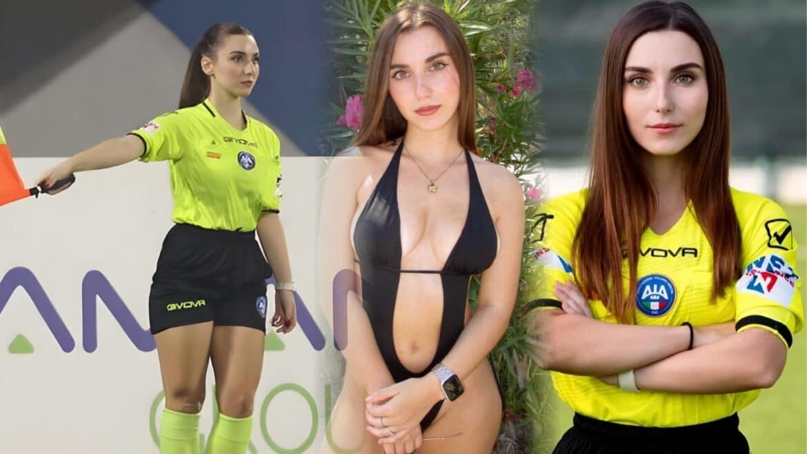 Italy’s Most Beautiful Referee: The Official Turning Heads on the Football Pitch